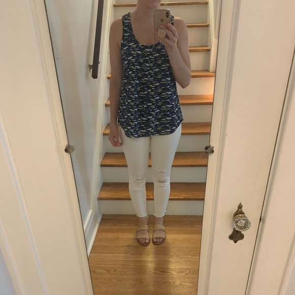 Joie Silk Top with Fish Print - Picture 7 of 7